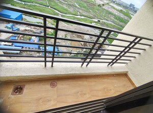 Balcony in 2 BHK Apartment at Real Emporium, Vasai East – for Rent