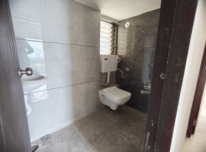 Bathroom in 2 BHK Apartment at Real Emporium, Vasai East – for Rent