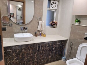 Bathroom in 4 BHK Builder Floor at Sector 23a – for Rent