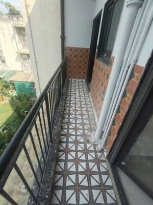 Balcony in 3 BHK Apartment at Apex Anuradha Apartments, Paschim Vihar – for Sale