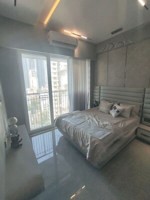 Living Room in 1 BHK Apartment at Shanti Tower Prabhadevi, Prabhadevi – for Sale