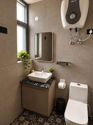 Bathroom in 2 BHK Apartment at Sector 4 – for Rent