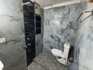Bathroom in 3 BHK Apartment at Sector 19 Dwarka – for Rent