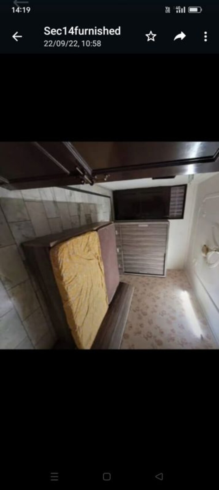 Kitchen, sector 14 2 Bedroom 100  Apartment In Sector 14 Hisar 10712494