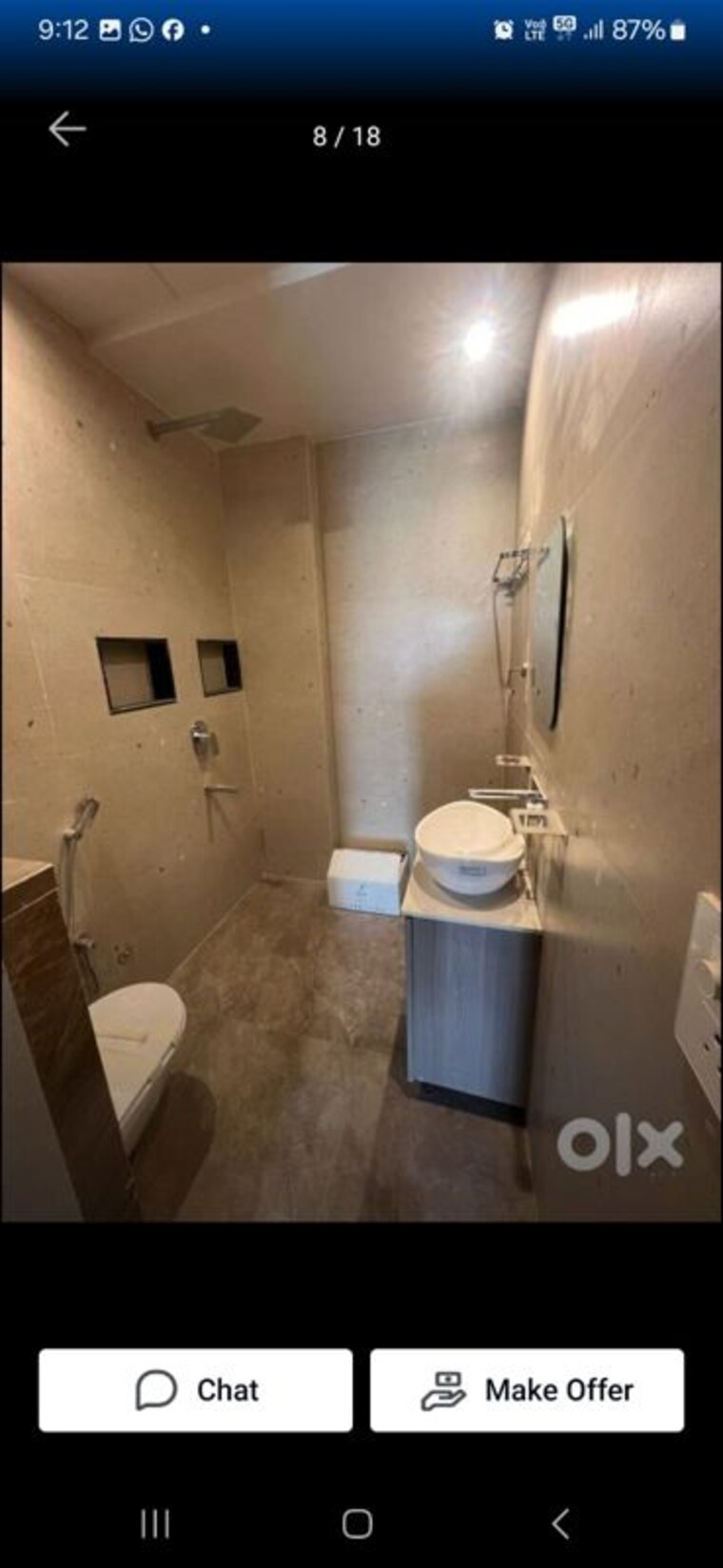 Bathroom, sector 14 4 Bedroom 400  Apartment In Sector 14 Hisar 10712292