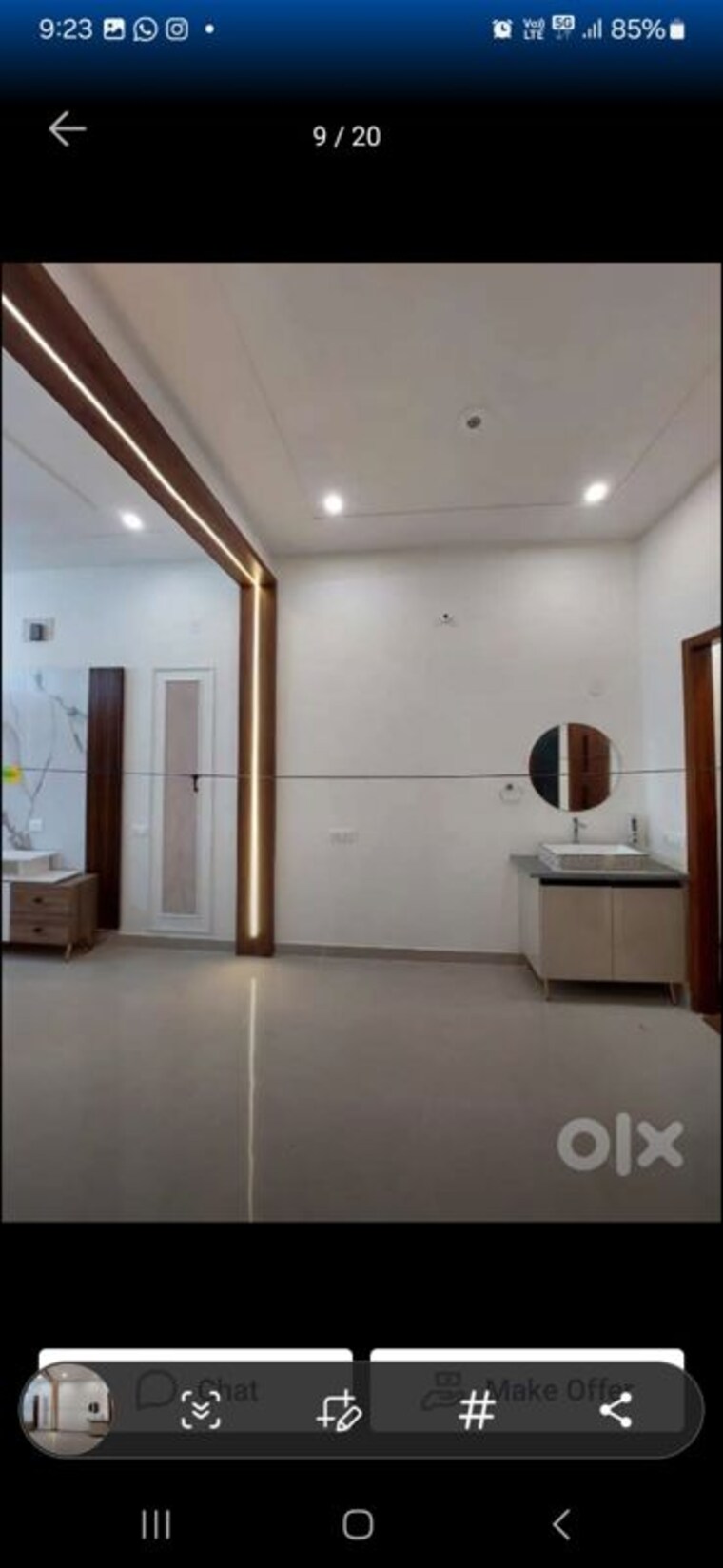 Kitchen, sector 14 4 Bedroom 400  Apartment In Sector 14 Hisar 10712292