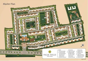 Master Plan in 4 BHK Apartment at Emaar Palm Hills, Sector 77 – for Sale