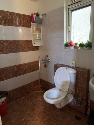 Bathroom in 2 BHK Builder Floor at Sector 23a – for Rent