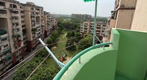 Balcony in 3 BHK Apartment at Sector 19 Dwarka – for Rent