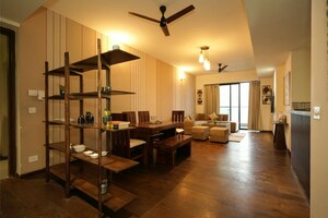 Living Room in 3 BHK Apartment at Krisumi Waterfall Residences, Sector 36a – for Rent