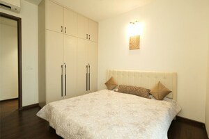 Bedroom in 3 BHK Apartment at Krisumi Waterfall Residences, Sector 36a – for Rent