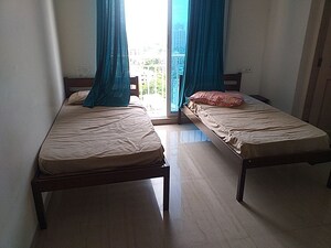 Bedroom in 3 BHK Apartment at Vijay Nakshatra, Ghodbunder Road – for Rent