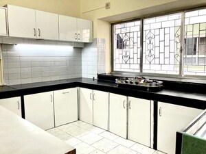 Kitchen in 3 BHK Penthouse at Sanewadi – for Rent
