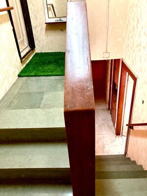 Staircase in 3 BHK Penthouse at Sanewadi – for Rent