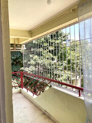 Balcony in 3 BHK Penthouse at Sanewadi – for Rent