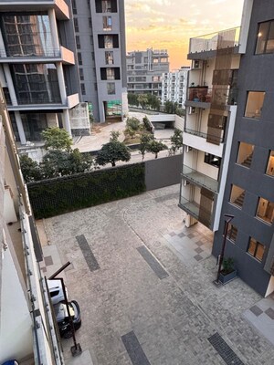 Balcony in 3 BHK Apartment at Saket – for Rent