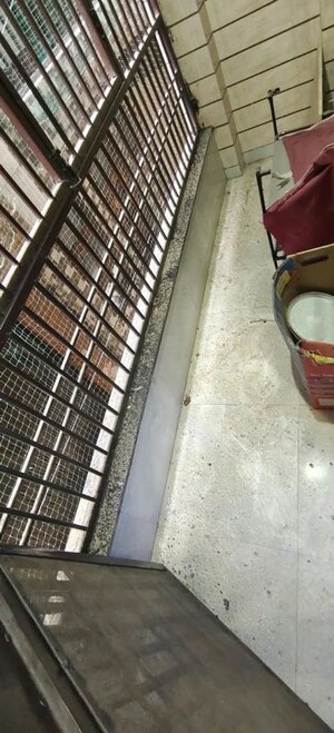Balcony in 1 BHK Builder Floor at Dwarka Mor – for Rent