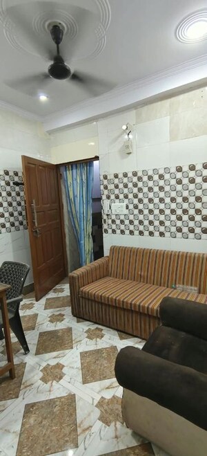 Living Room in 1 BHK Builder Floor at Dwarka Mor – for Rent