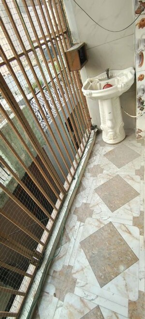 Balcony in 1 BHK Builder Floor at Dwarka Mor – for Rent