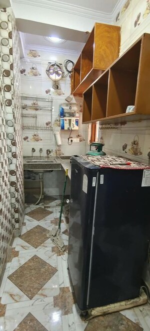 Kitchen in 1 BHK Builder Floor at Dwarka Mor – for Rent