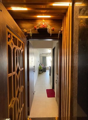 Building Lobby in 2 BHK Apartment at Aspen Park, Goregaon East – for Rent