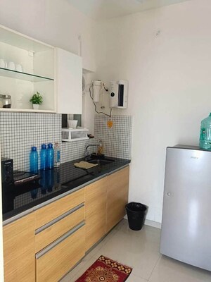 Kitchen in 1 BHK Apartment at Omkar Signet, Malad East – for Rent
