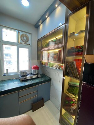 Kitchen in 1 BHK Builder Floor at Sector 22 – for Rent