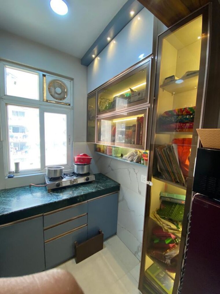Kitchen, sector 22 1 Bedroom 950 Sq.Ft. Builder Floor In Sector 22 Gurgaon 10713218