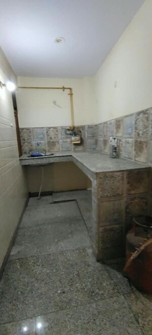 Kitchen in 1 BHK Builder Floor at Dwarka Mor – for Rent