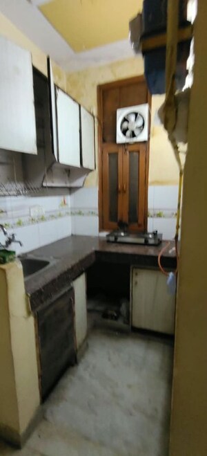 Kitchen in 2 BHK Builder Floor at Dwarka Mor – for Rent