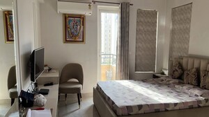 Bedroom in 3.5 BHK Apartment at Orchid Petals, Sector 49 – for Rent