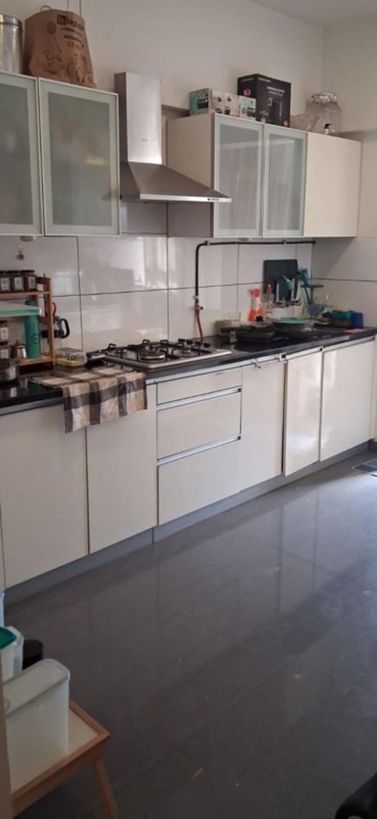 Kitchen, lushlife-ovo 3 Bedroom 2000 Sq.Ft. Apartment In Undri Pune 10713164