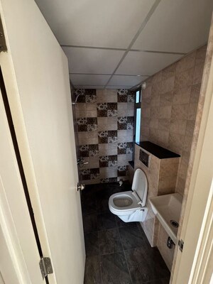 Bathroom in 2 BHK Apartment at Mahindra Happinest Tathawade Phase 1, Tathawade – for Rent