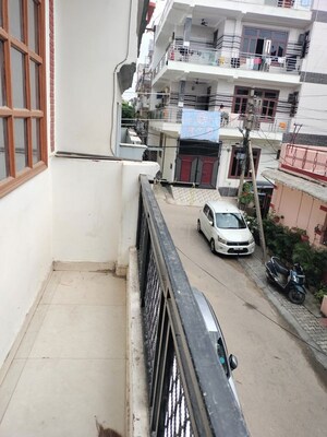 Balcony in 2 BHK Builder Floor at Vasundhara – for Rent