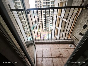 Balcony in 2 BHK Apartment at Marathon Nexzone Vega 1, New Panvel – for Sale