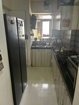 Kitchen in 2 BHK Apartment at Lodha Amara, Kolshet Road – for Rent
