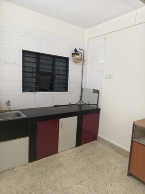 Kitchen in 1 BHK Apartment at Shri Ram Nagar Society, Aundh – for Rent