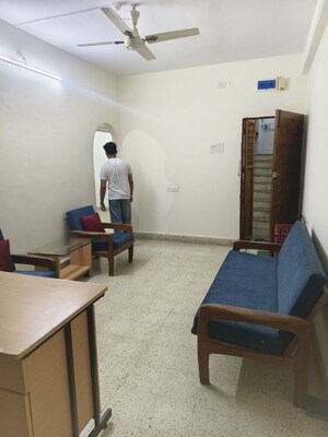 Living Room in 1 BHK Apartment at Shri Ram Nagar Society, Aundh – for Rent