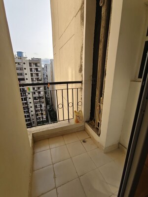 Balcony in 2.5 BHK Apartment at Ajnara Integrity, Raj Nagar Extension – for Rent