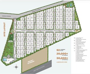 Master Plan in 4 BHK Villa at Manneguda – for Sale