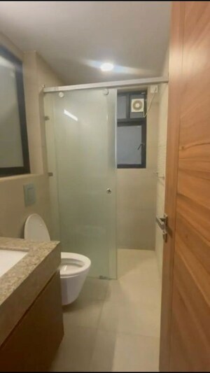 Bathroom in 2 BHK Apartment at Krisumi Waterside Residences, Sector 36a – for Rent
