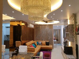 Living Room in 3 BHK Builder Floor at Sector 23 – for Rent