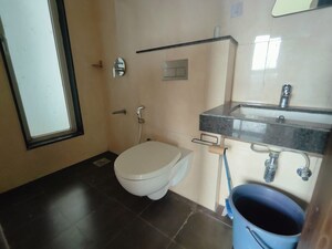 Bathroom in 2 BHK Apartment at Sheth Zuri, Laxmi Nagar – for Rent