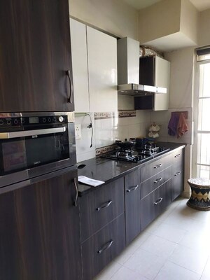 Kitchen in 3 BHK Builder Floor at Sector 21 – for Rent
