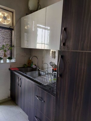 Kitchen in 3 BHK Builder Floor at Sector 21 – for Rent