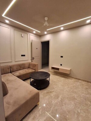 Living Room in 1 BHK Apartment at Saket – for Rent