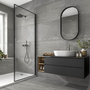Bathroom in 4 BHK Apartment at Brigade Eternia, Yelahanka – for Sale