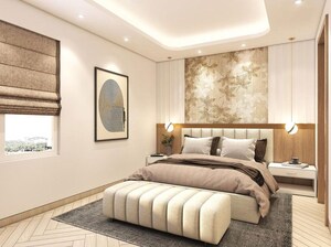 Bedroom in 4 BHK Builder Floor at Uppal Southend, Sector 49 – for Sale