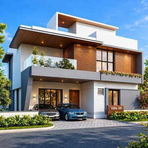  Villa – Exterior View View at Manneguda - for Sale