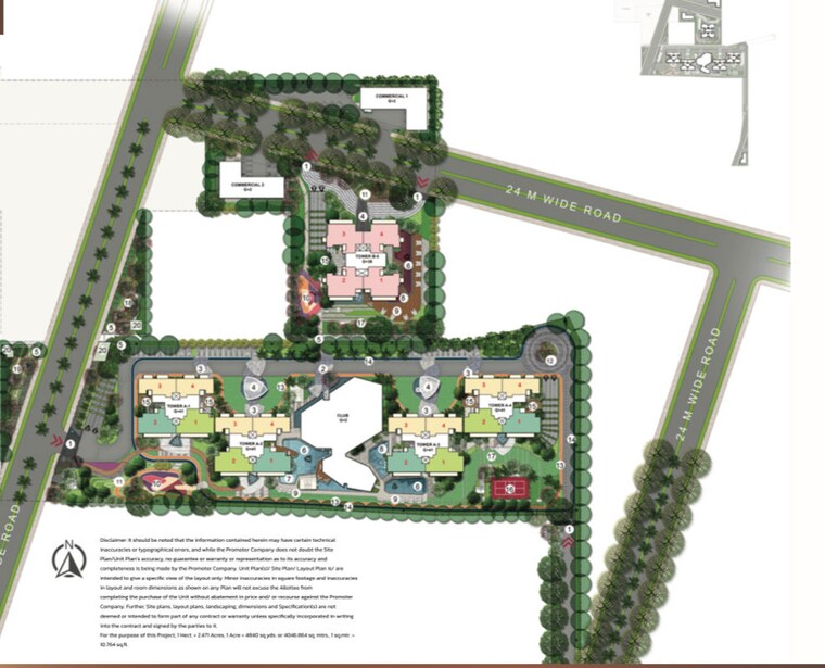 Master Plan, signature-global-tonino-lamborghini-residences 3 Bedroom 2050 Sq.Ft. Apartment In Sector 71 Gurgaon 10713475
